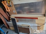 Misc. Wood Boards, Metal Sheeting, Gorilla Gripper, And More