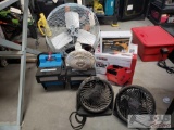 Portable Fans, Blowers, And Heater Attachments