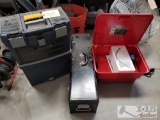 6.5 Gallon Parts Washer, And Two Tool Boxes And More