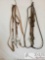 Two Complete Bridles One Ring Snaffle and One Tom Thumb Snaffle