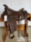 Hereford Brand Roughout Western Saddle