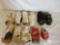 Lots of Name Brand Splint Boots and single pair of Red Bell Boots