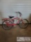 Bright Red Schwinn Bicycle