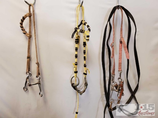 Four Assorted Cowboy Bridles
