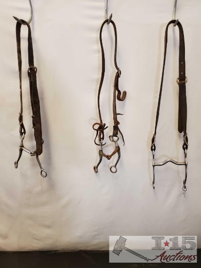 Assorted Cowboy Bridle Parts