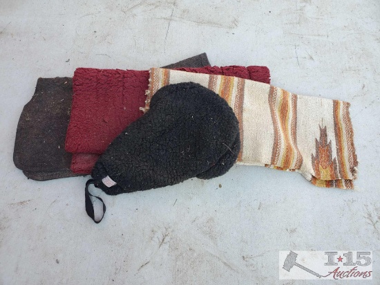 Padded Saddle Seat Cover, Navajo, English and Saddles Pads