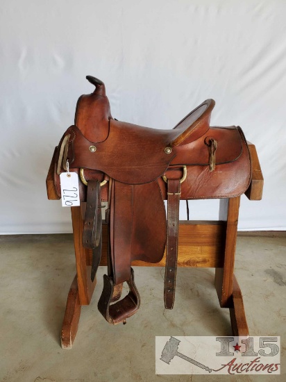 Western A Fork Saddle