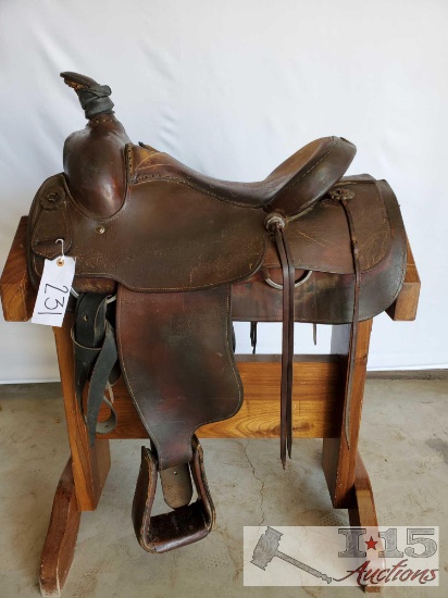 Ozark Western Roping Saddle