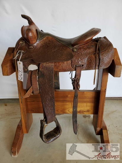 Western Riding Saddle
