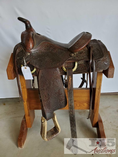 Ozark Western Roping Saddle