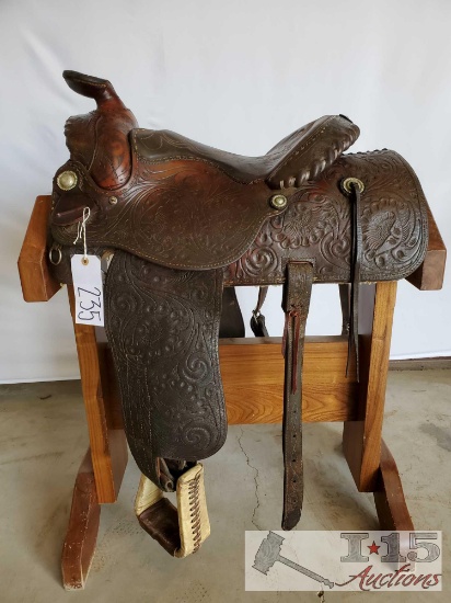 Western Show Saddle