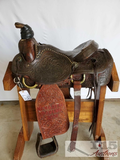 Western Roping Saddle