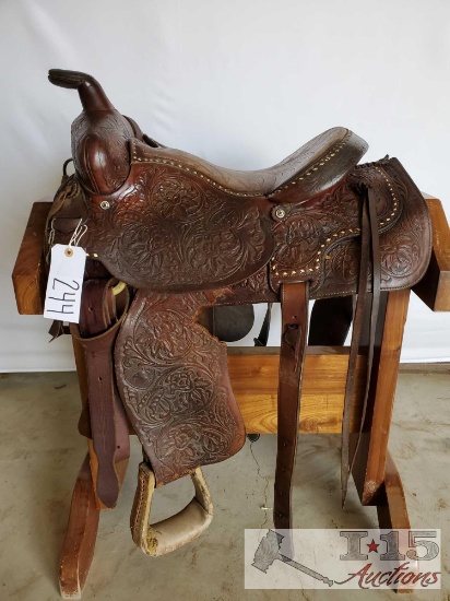 Cowboy Roping Saddle