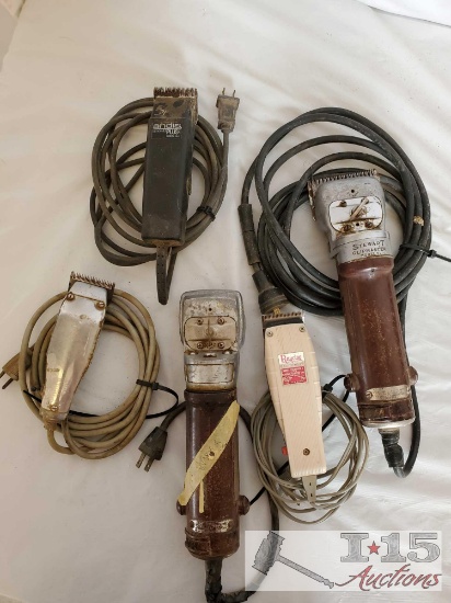 Five Misc Brand Name Clippper Lot
