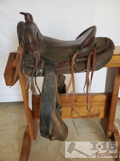Vintage Cowboy Saddle