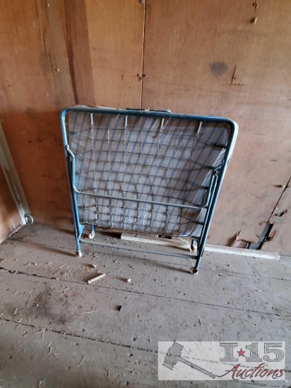 Hand truck and Folding Roll-A-Way Bed