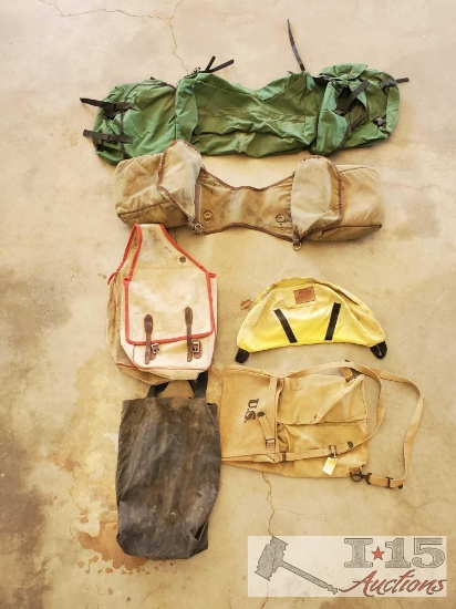 Saddle Bag and Behind the Cantle Saddle Bags