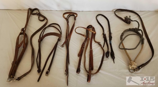 Cowboy Headstalls and Tie Downs