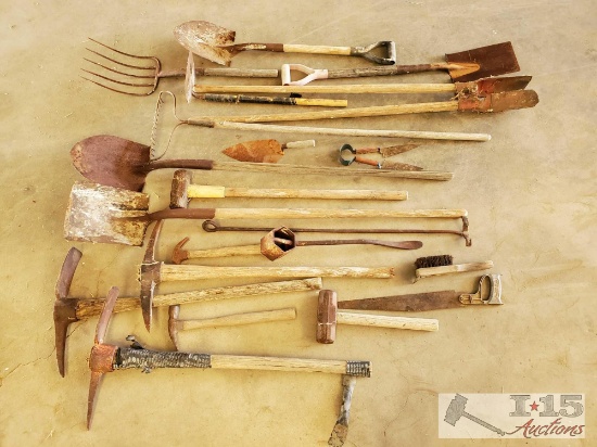 Lots of Different Ranch Tools