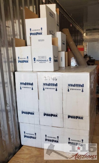 24 Brand New Mailing Freezer Boxes