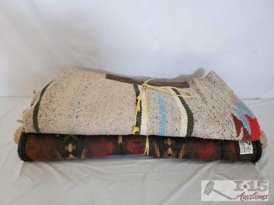 Four Used Saddle Pads
