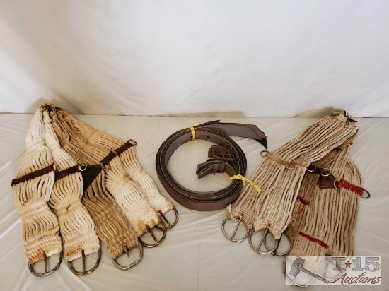 Nice Used Cinches and Latigos