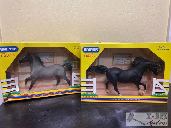 2-Breyer Classic Collectable Horses still in Box