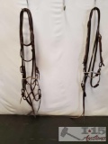 Two complete Bridles with Curb Bits