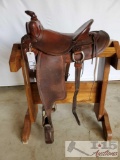 Vintage Buckaroo Western Saddle