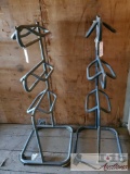 Two 3-Tier Swivel Saddle Racks