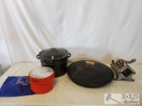 Cook Kit PPC Marketing, Canning Kettle, Keen Kut Shoe Stringer French Fry Cutter, Large Pan