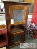 Wooden Corner Cabinet