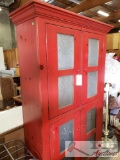 Wooden Cabinet with Shelves