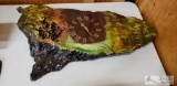 Petrified Wood Clock