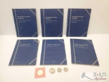 Silver Coin Collector Books, Walkinh Liberty Half Dollars, Quarters and Kennedy Half Dollar