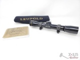 Leupold Rifle Scope, Scope Cover, Scope Owner's Handbook