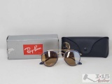 Pair of Ray Ban Sunglasses with Case and Box