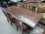 Vintage Dining Room Table And Chairs