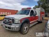 2006 Ford F-550 Fire Truck SOLD ON NON OP