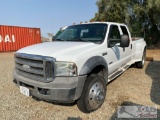 2005 Ford F-550 DOES NOT START!!!! SOLD ON NON OP