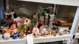 Figureines, Vases, Candle Stick Holders, And More