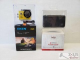 Eken Action Cam And Motorola TX500