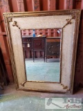 Vintage Gold Toned Framed Mirror