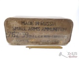 640 Rounds Of 7,62 x 39mm, Made In Russia Sealed Container