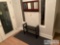 Coat Hanger Mirror, Shoe Rack and Rug