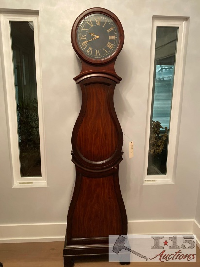 78" Tall Clock with Storage Cabinet