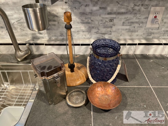 Paper Towel Holder, Coffee Grounds Holder, Ashtray, Bowl, Vase