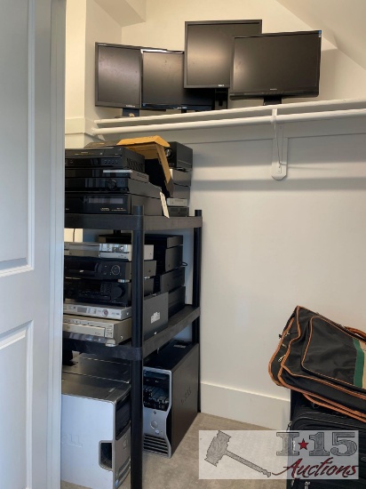 Computer Monitors, Desktops, TiVo?s, DVD Players, VCRs, Audio Control Center And More