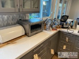 Breville Toaster Oven, Bread Holder, Kitchenaid knifes, Chulux Grinder, Cusinart Tea Pot, TeaPot