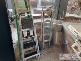 3 Ladders, Step Stool, Hand Truck